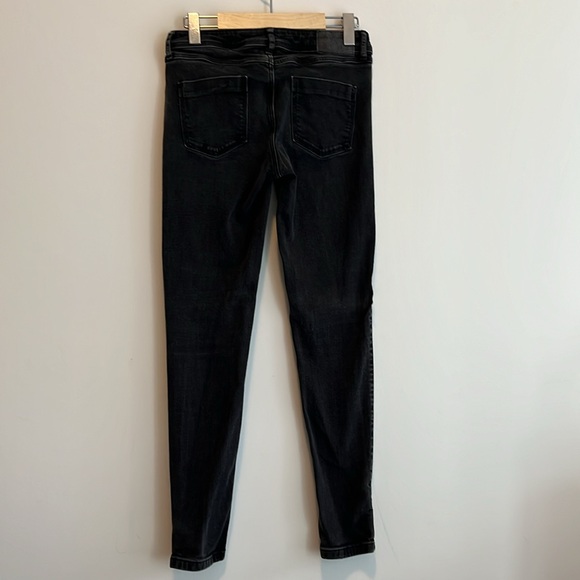 Zara zip hem skinny jeans - Picture 5 of 7